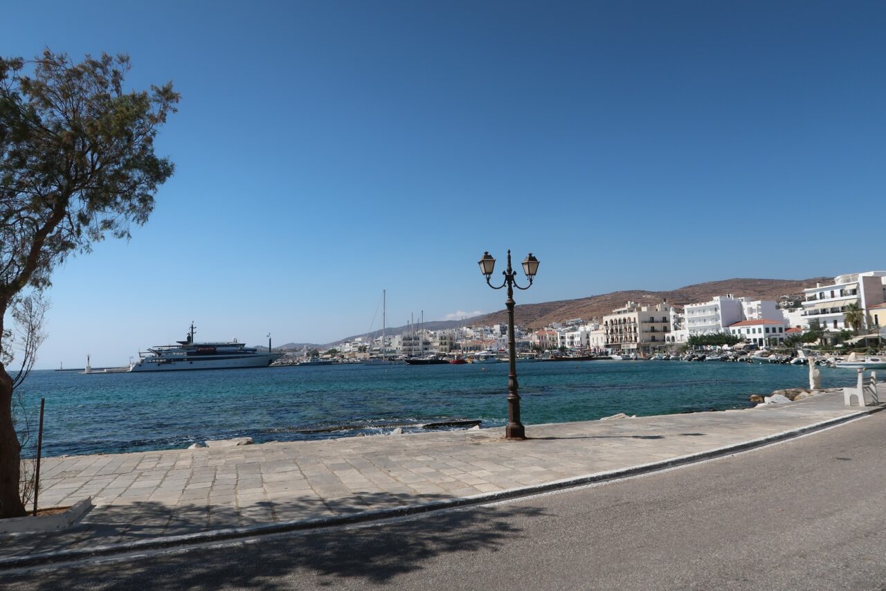 Memories of Tinos Island: A Walk Along the Local Port Seaport of Tinos