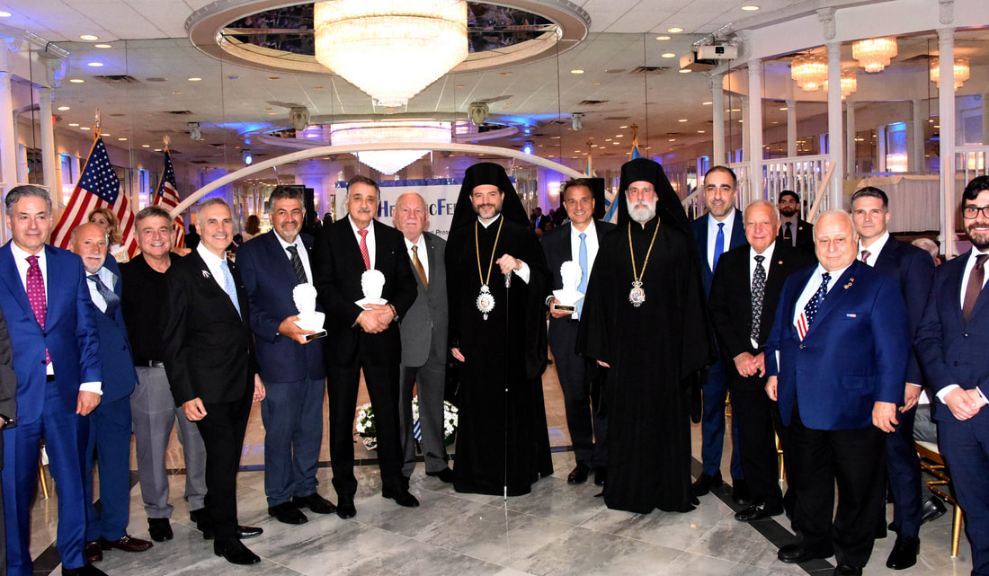 Hellenic Federation of New Jersey Honors Community Leaders and Scholarship Recipients at 13th Annual Awards Banquet Hellenic Federation Honors at Annual Awards Banquet