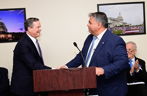Rep. Norcross and George Horiates
