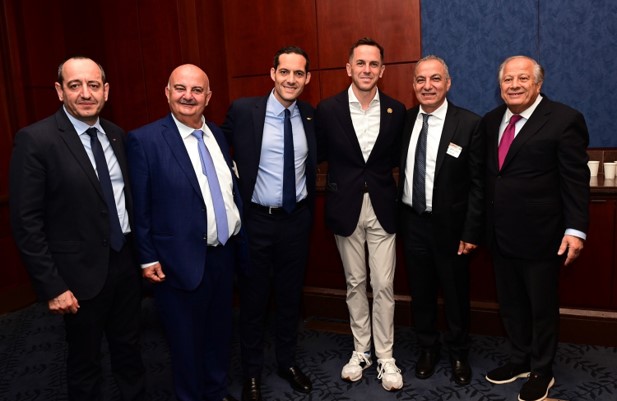 Rep. Menendez with Hellenic Leaders