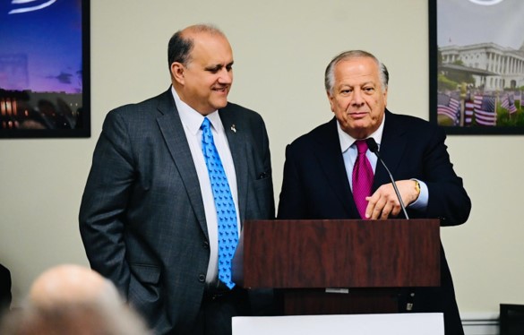 AHI President Nick Larigakis with Philip Christopher