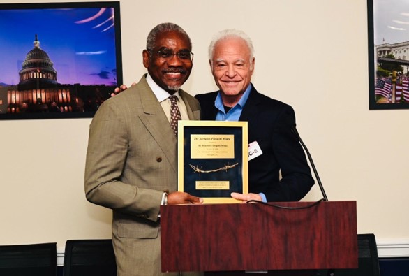 Ranking Member Meeks and Dennis Mehiel